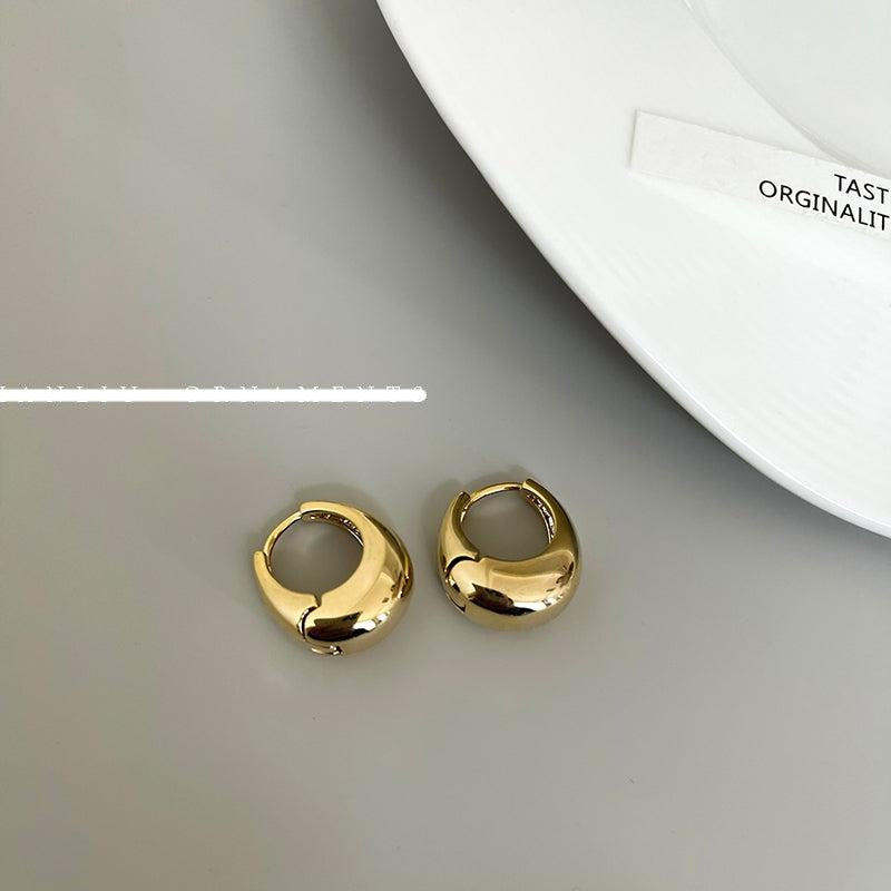 Metal Water Drops Earrings