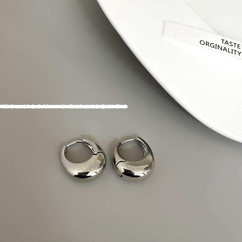 Metal Water Drops Earrings