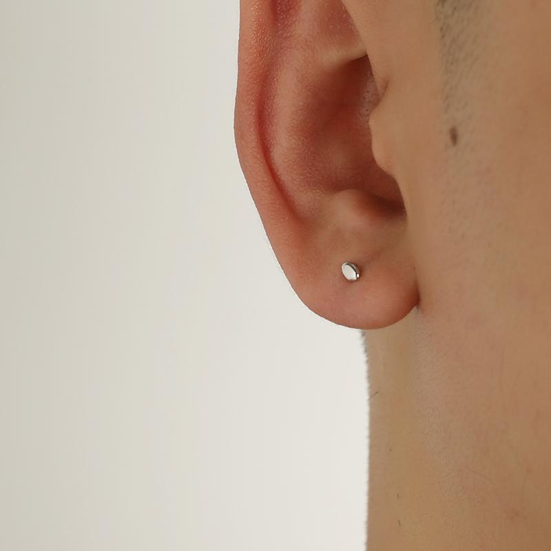 Meteorite Stud Earrings