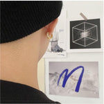 Micro-Set Zircon Hoop Earrings