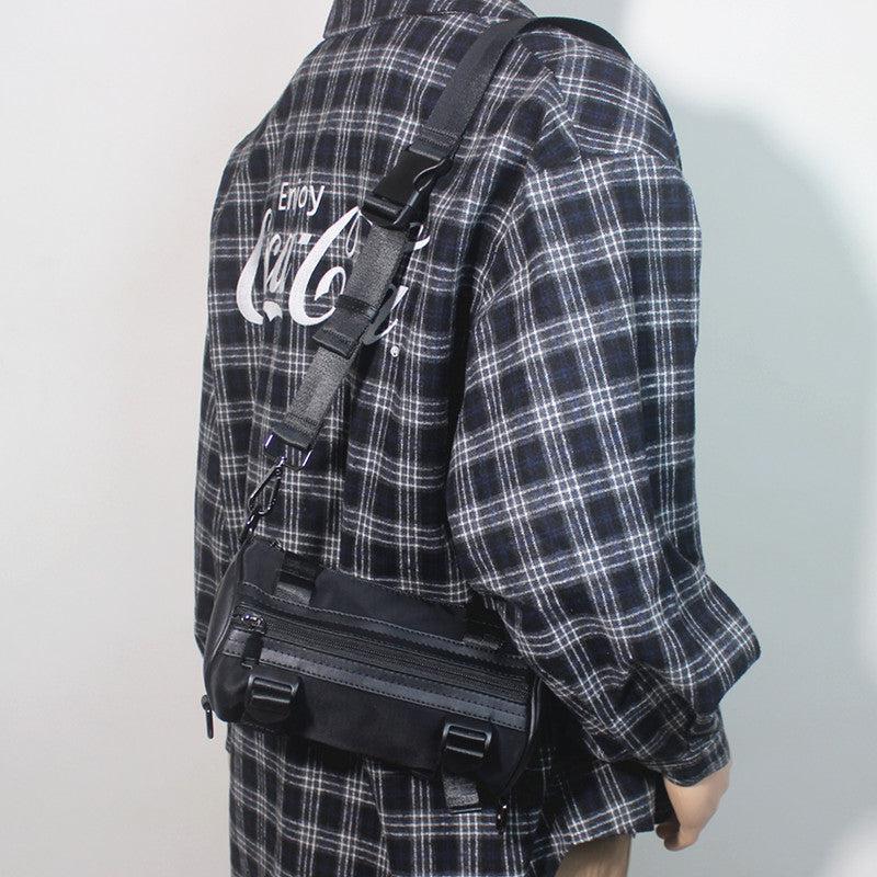 Mini Black Barrel Bag