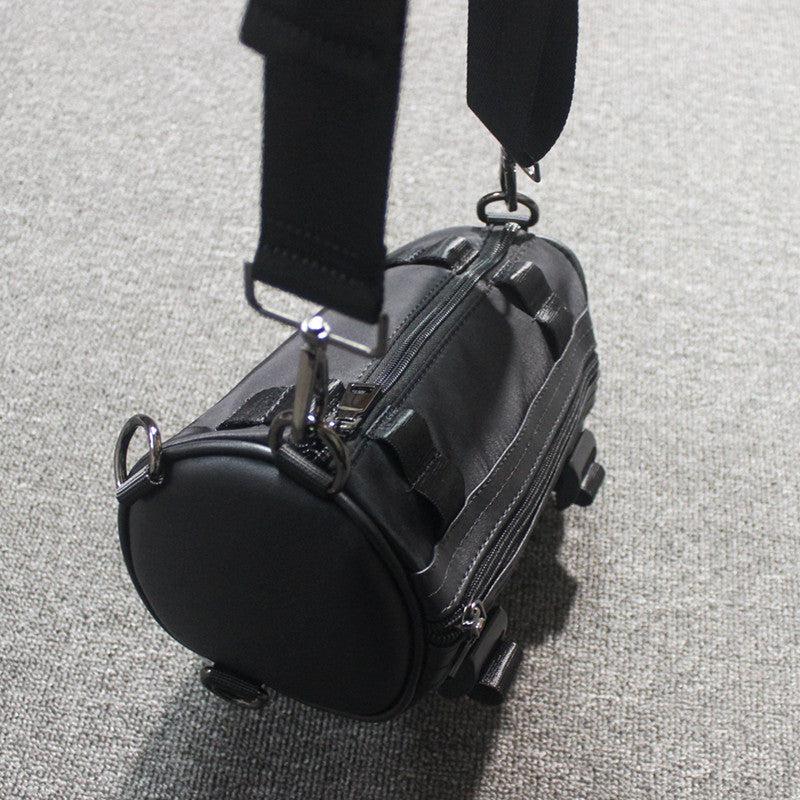 Mini Black Barrel Bag