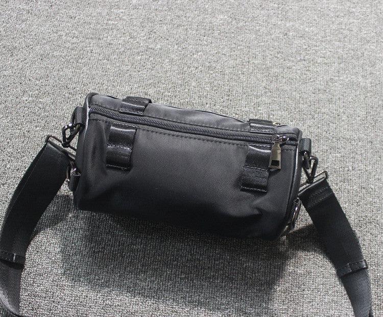 Mini Black Barrel Bag