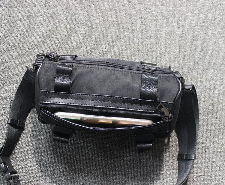 Mini Black Barrel Bag