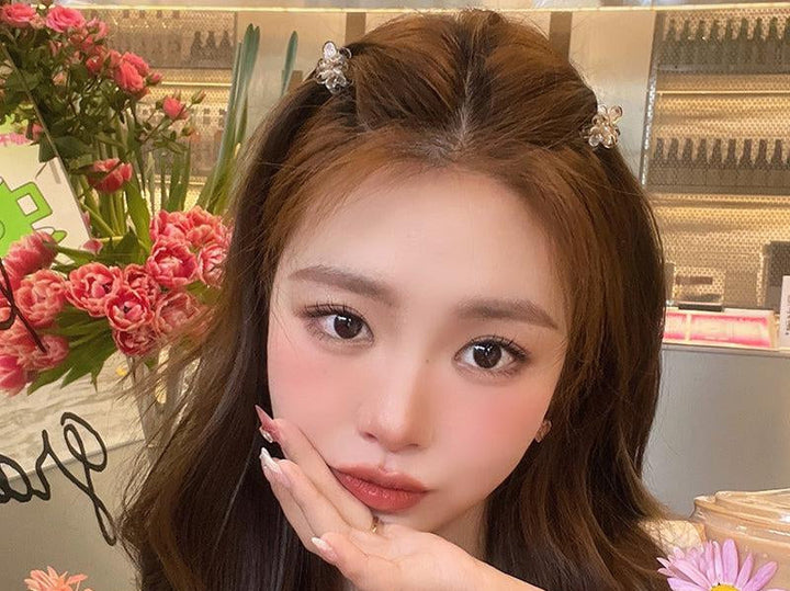 Mini Flower Hair Clips