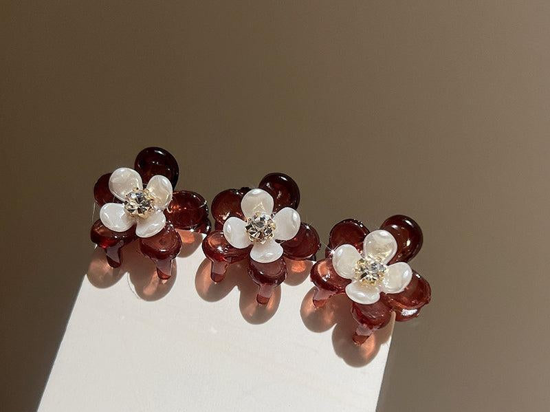 Mini Flower Hair Clips