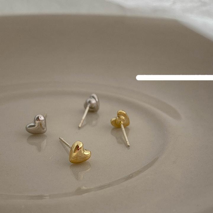 Mini Love Heart-Shaped Earrings