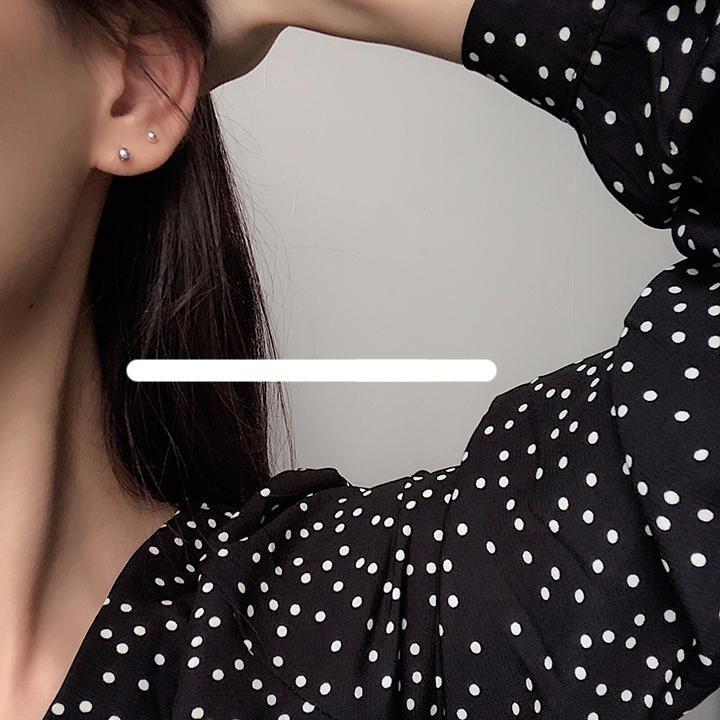 Mini Love Heart-Shaped Earrings