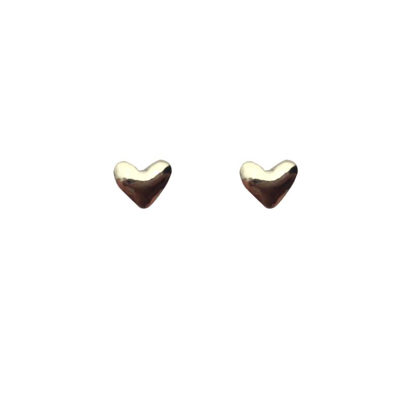 Mini Love Heart-Shaped Earrings