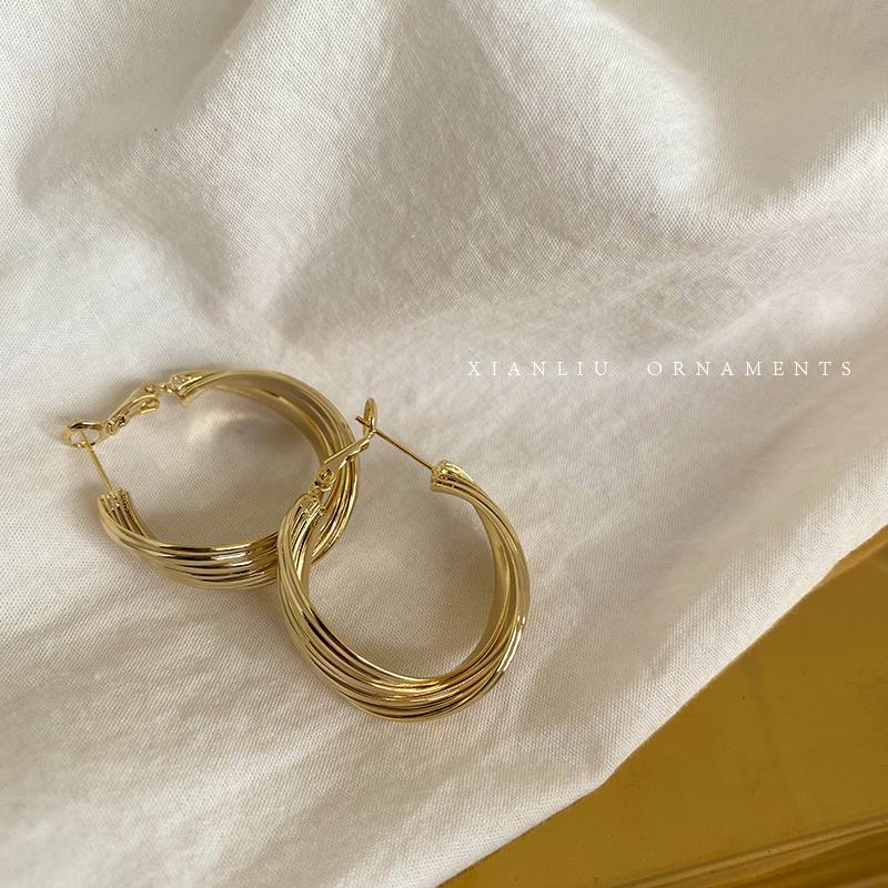 Multi-Layer Hoop Earrings