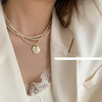 Multi-Layer Pearl Necklace