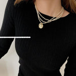 Multi-Layer Pearl Necklace