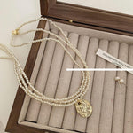 Multi-Layer Pearl Necklace