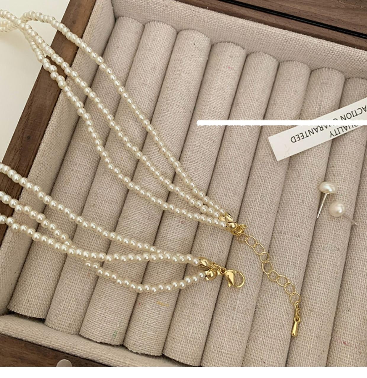 Multi-Layer Pearl Necklace
