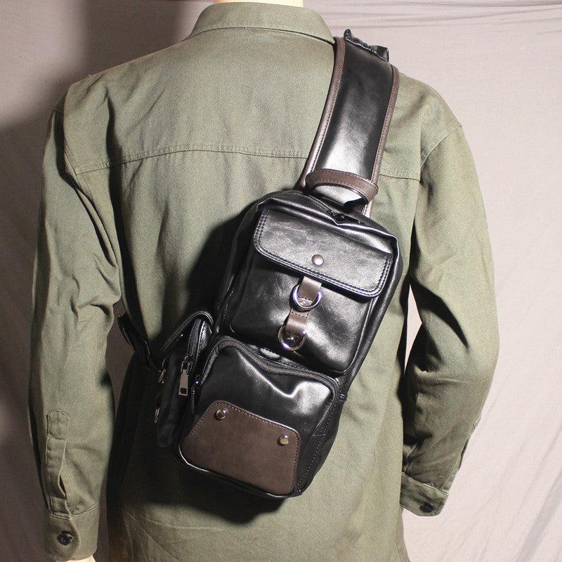 Multi-Pocket Crossbody Bag