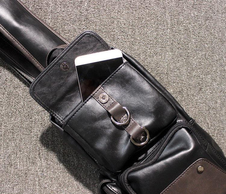 Multi-Pocket Crossbody Bag
