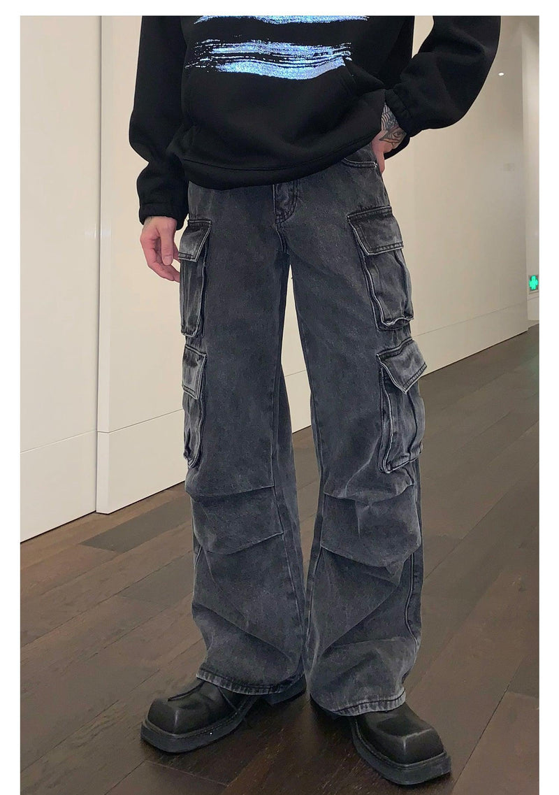 God of Destruction Joonie  Korean fashion men, Denim cargo pants