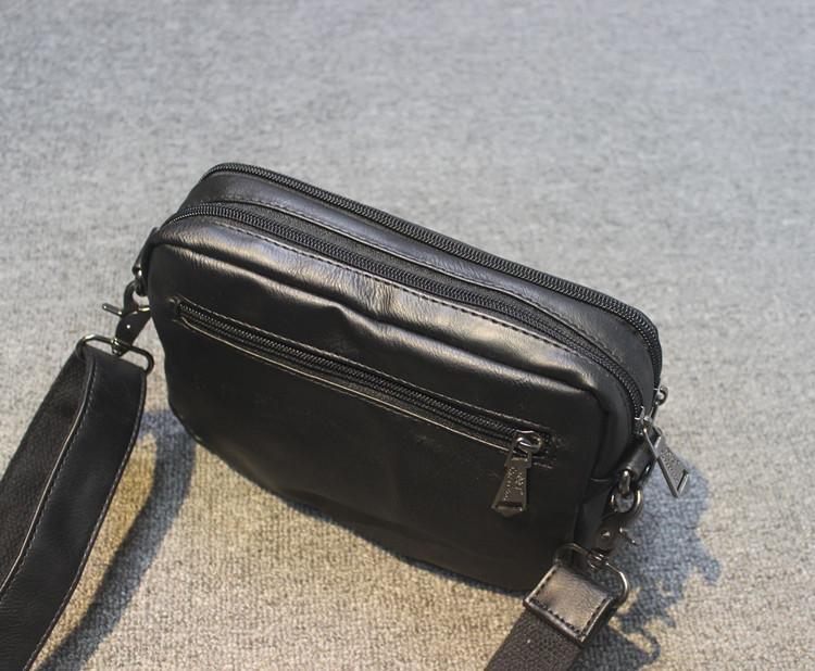 Multi-Pocket Pu Shoulder Bag