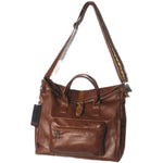 Multipurpose Pu Leather Laptop Bag