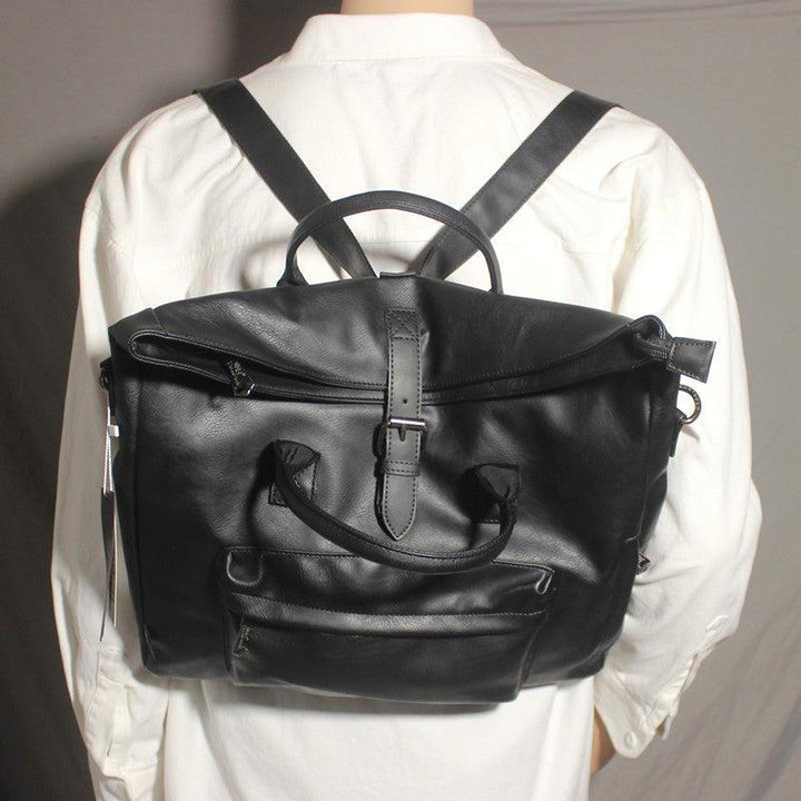 Multipurpose Pu Leather Laptop Bag