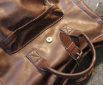 Multipurpose Pu Leather Laptop Bag