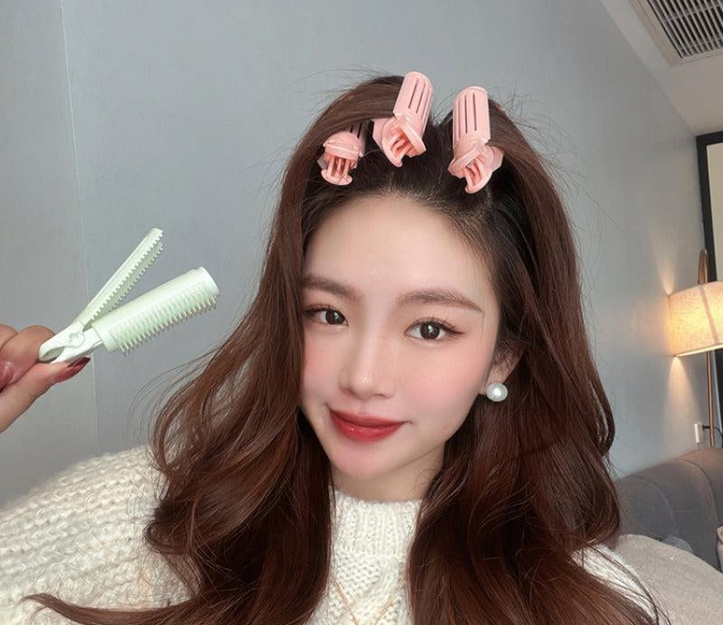 Natural Fluffy Hair Roll Clips