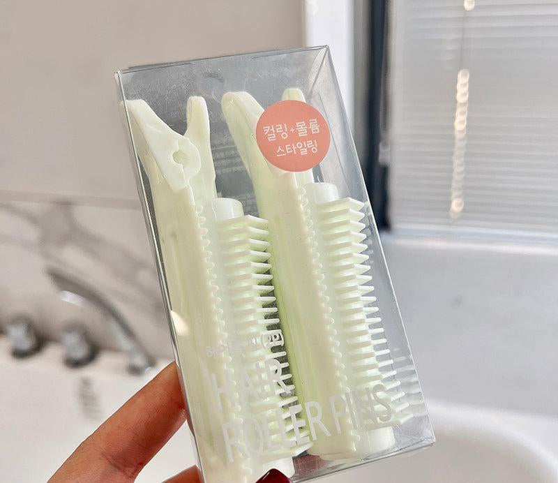 Natural Fluffy Hair Roll Clips