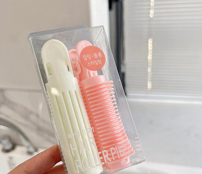 Natural Fluffy Hair Roll Clips