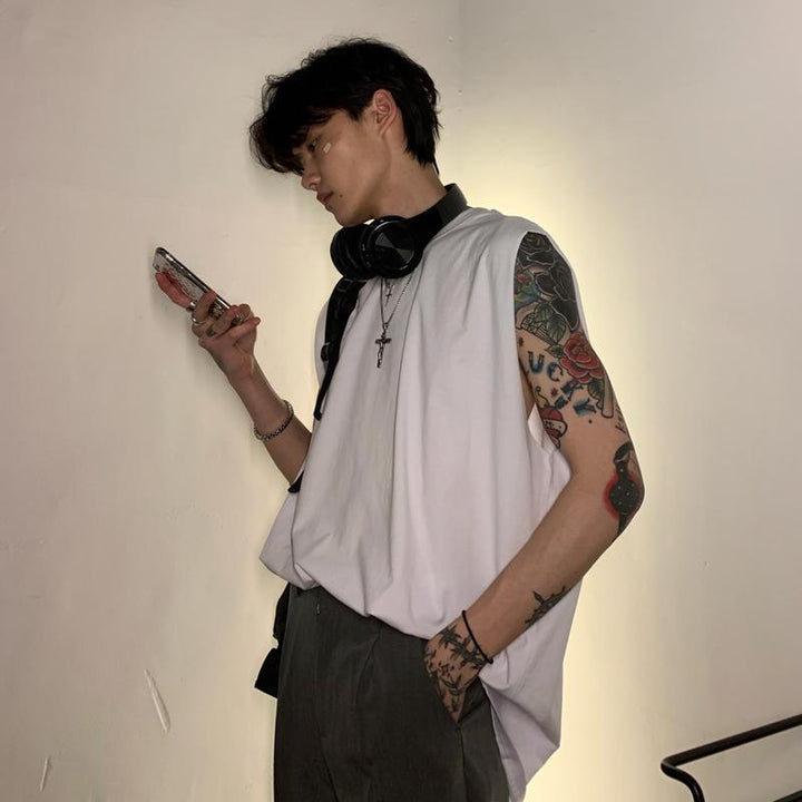 Oversized Basic Vest