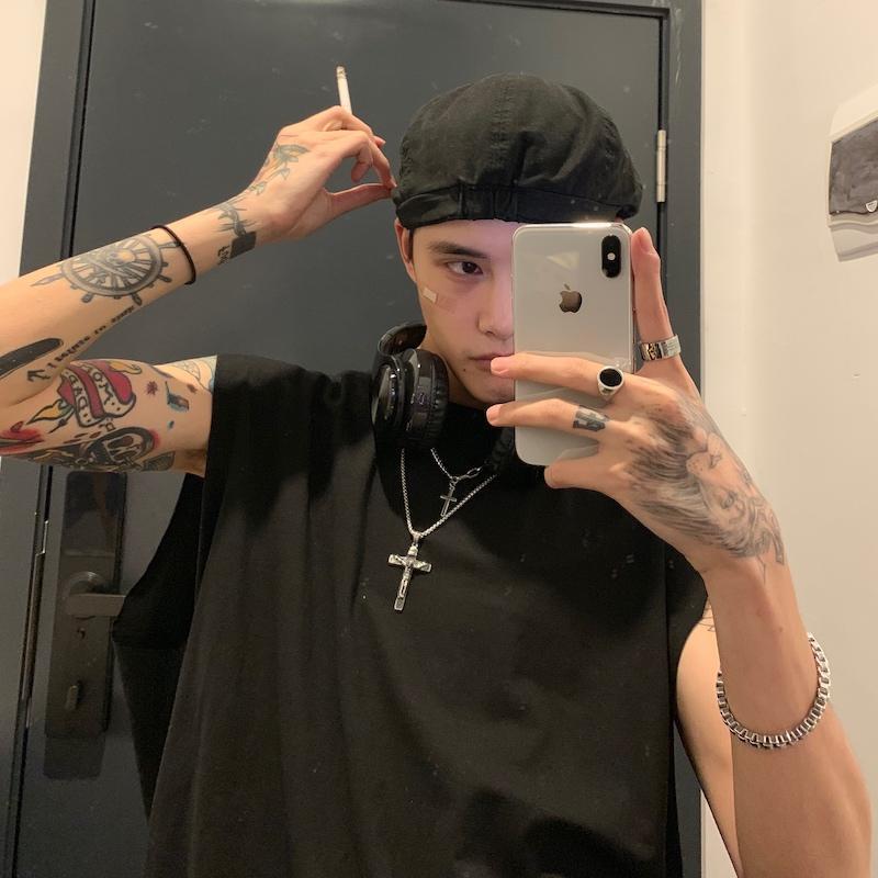 Oversized Basic Vest