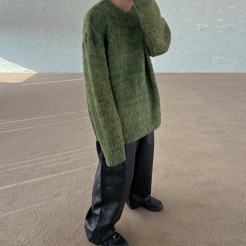 Oversized Long-sleeved Pullover