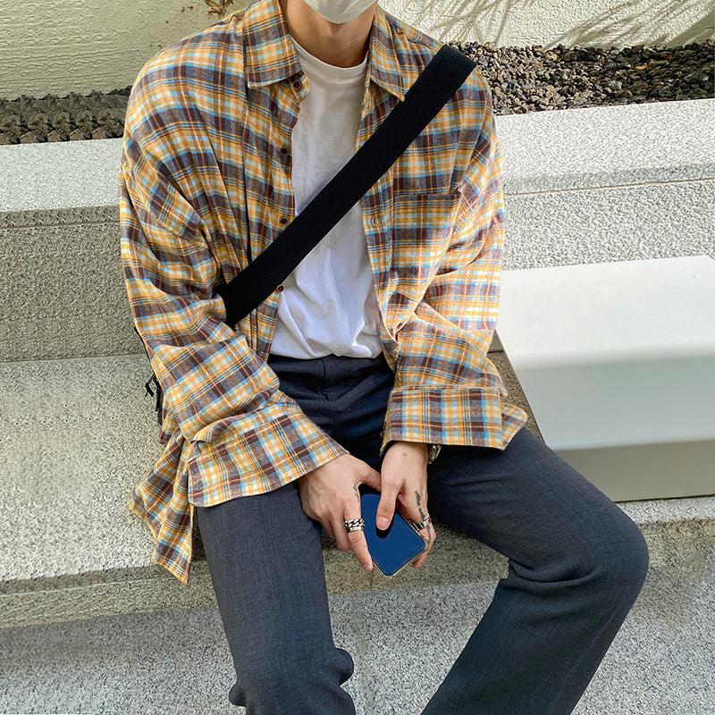 Oversized Plaid Shirt