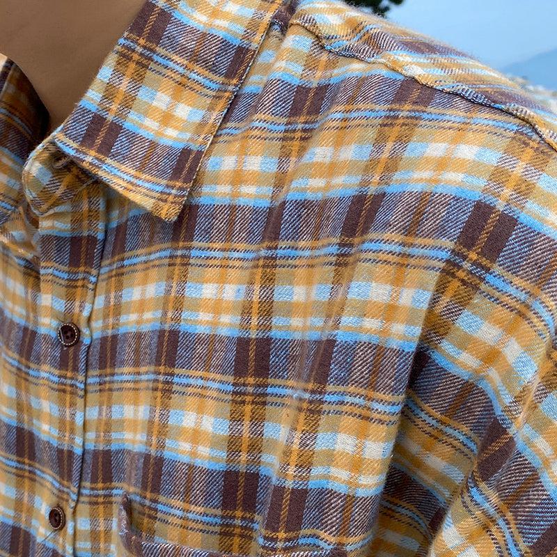 Oversized Plaid Shirt