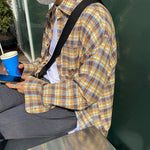 Oversized Plaid Shirt