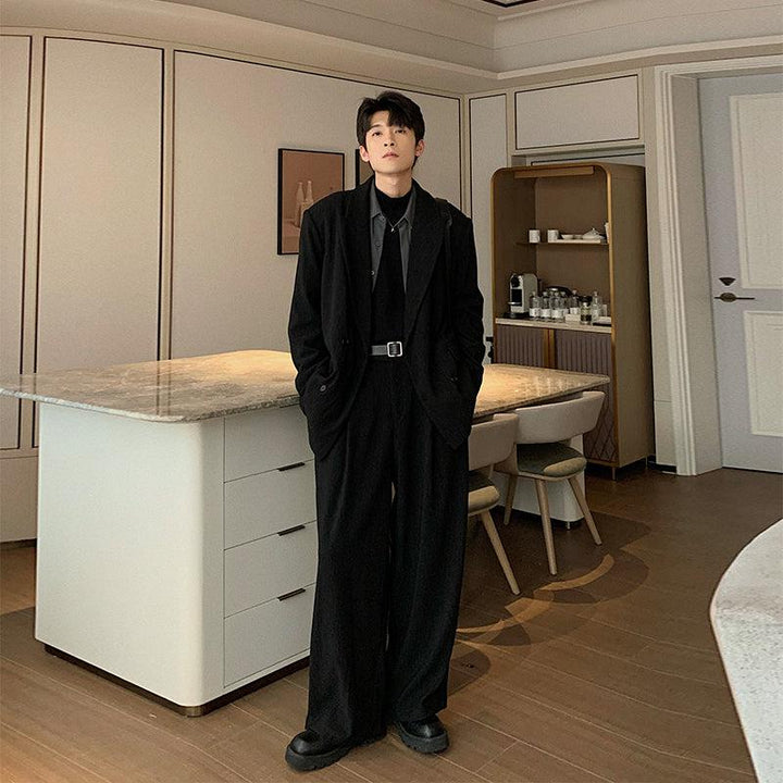 Oversized Pleated Blazer & Pants