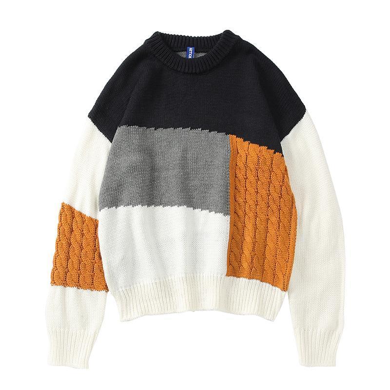 Oversized Stitching Sweater