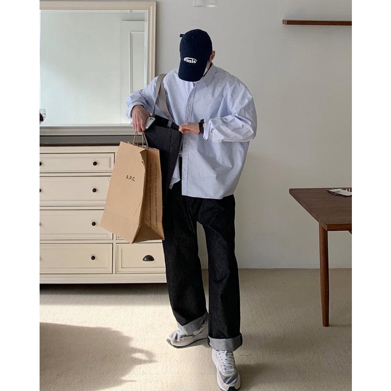 Oversized Stripe Shirt