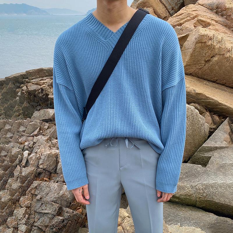 Oversized V-Neck Sweater