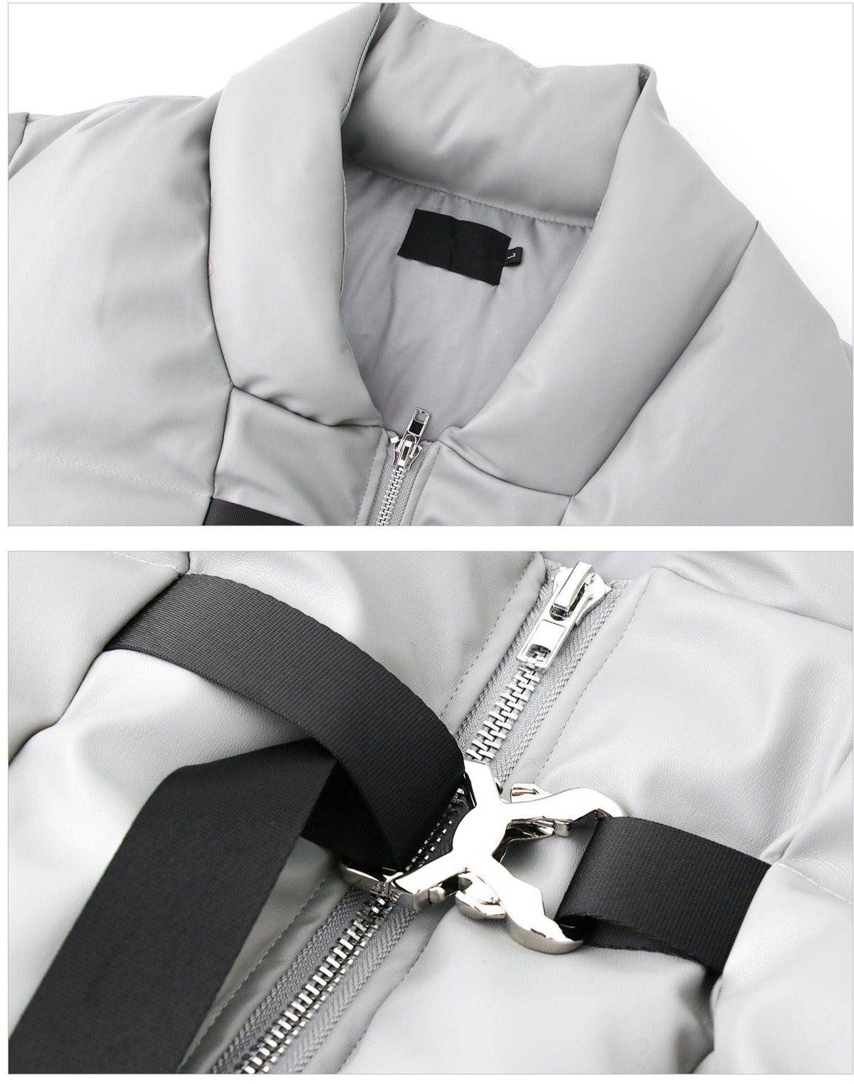 PU Cotton Leather Jacket