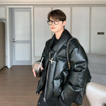 PU Cotton Leather Jacket