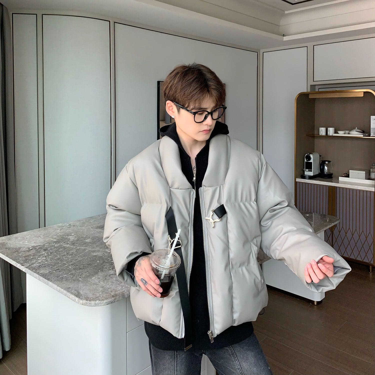 PU Cotton Leather Jacket