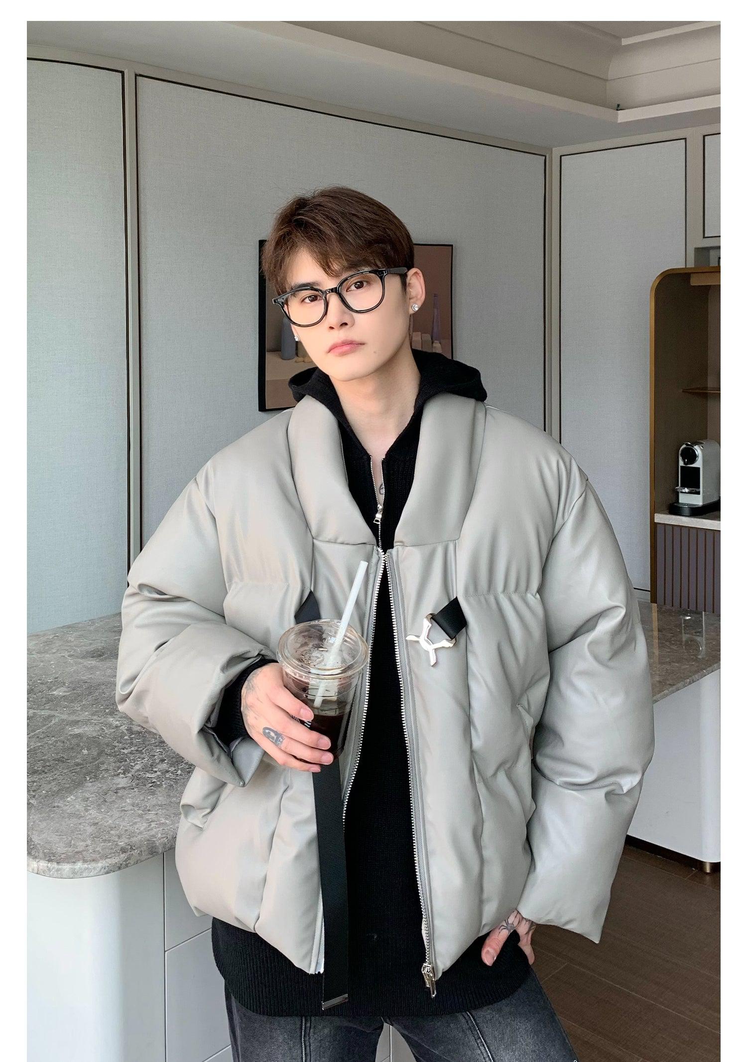 PU Cotton Leather Jacket