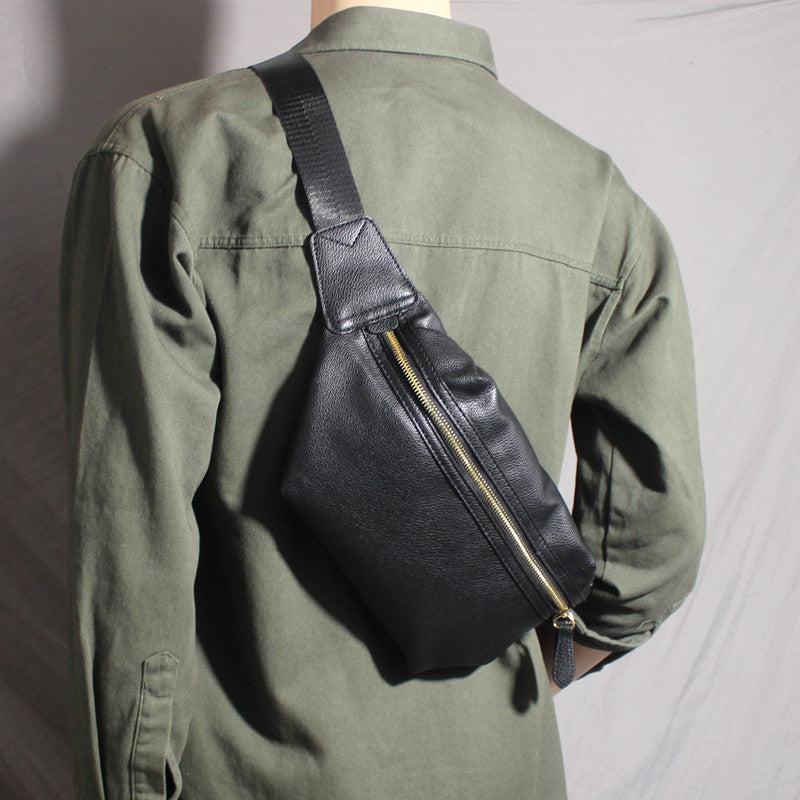 Pu Leather Chest Bag