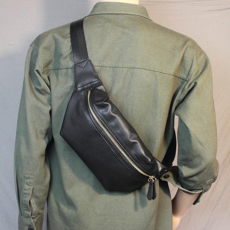 Pu Leather Chest Bag