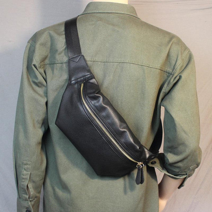 Pu Leather Chest Bag