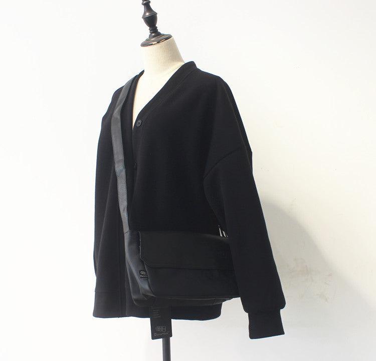 Pu Leather Flap Chest Bag