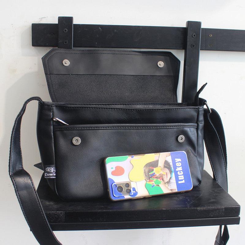 Pu Leather Flap Chest Bag