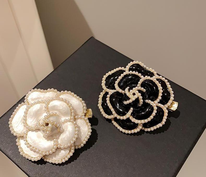 Pearl Camellia Brooch