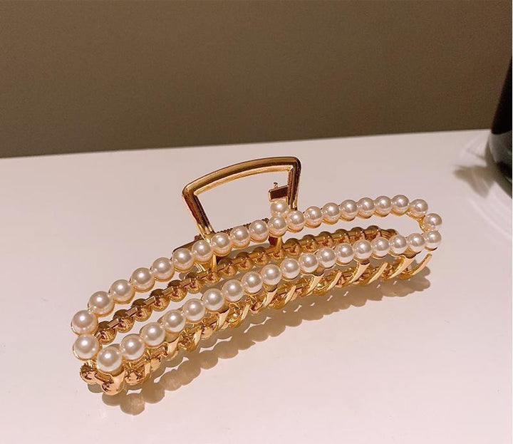Pearl Hair Claw Clip
