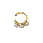 Pearl Hoop Ear Clip